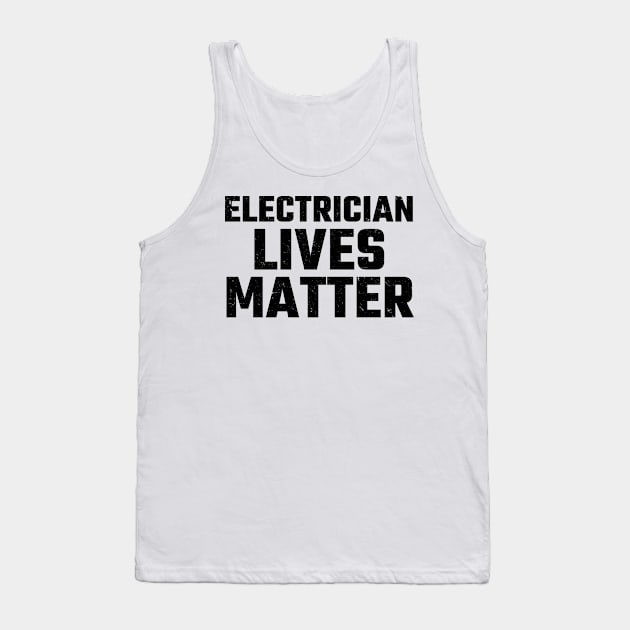 electrician Tank Top by Circle Project